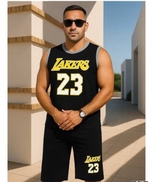 ست تاپ و شلوارک مردانه آتیس