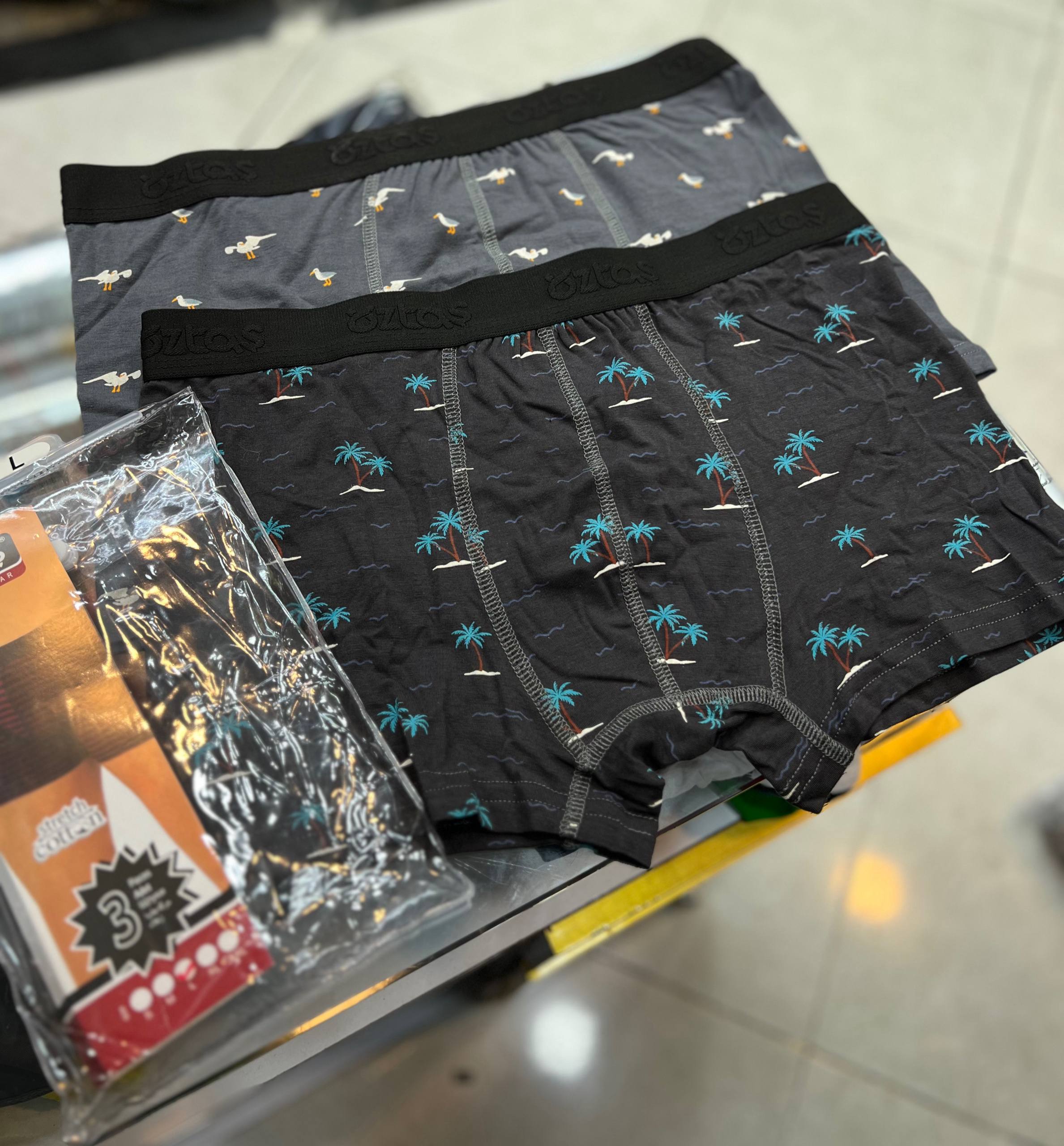 شورت نیم پااستاش مردانه